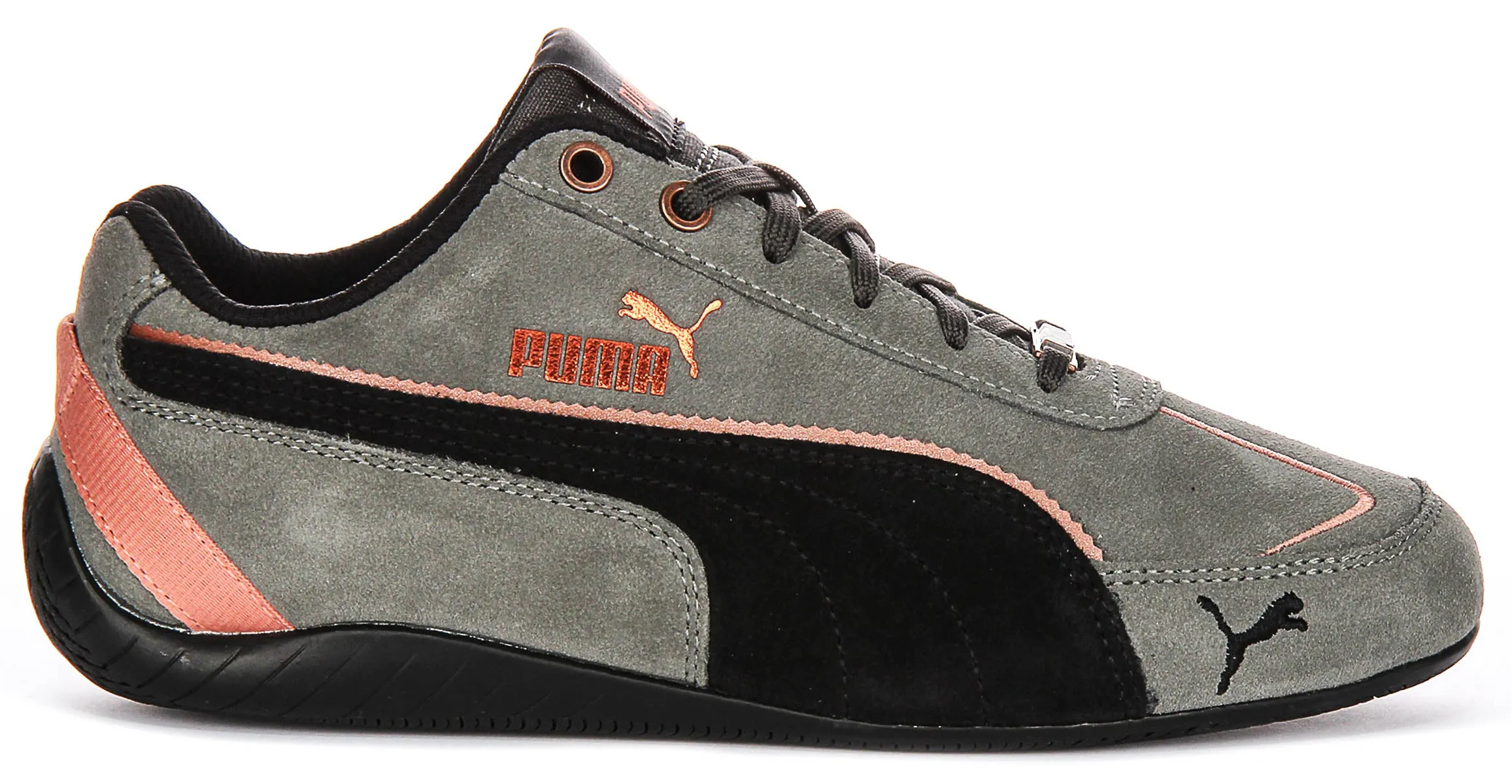 Puma Speedcat In Dark Grey Black For Women