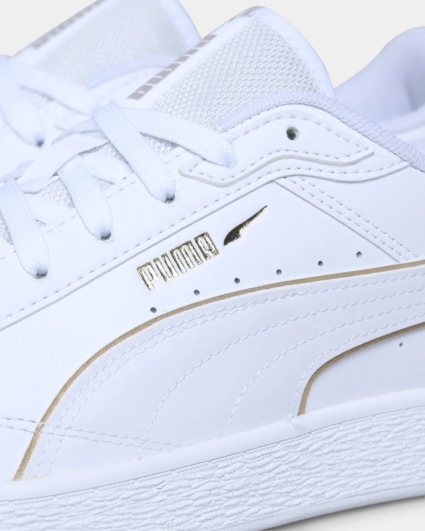 Puma Suede Bloc Liquid Metal Puma White