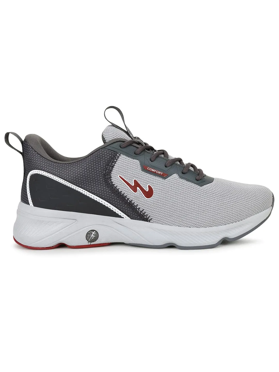 QUICK LITE Grey Men's Running Shoes