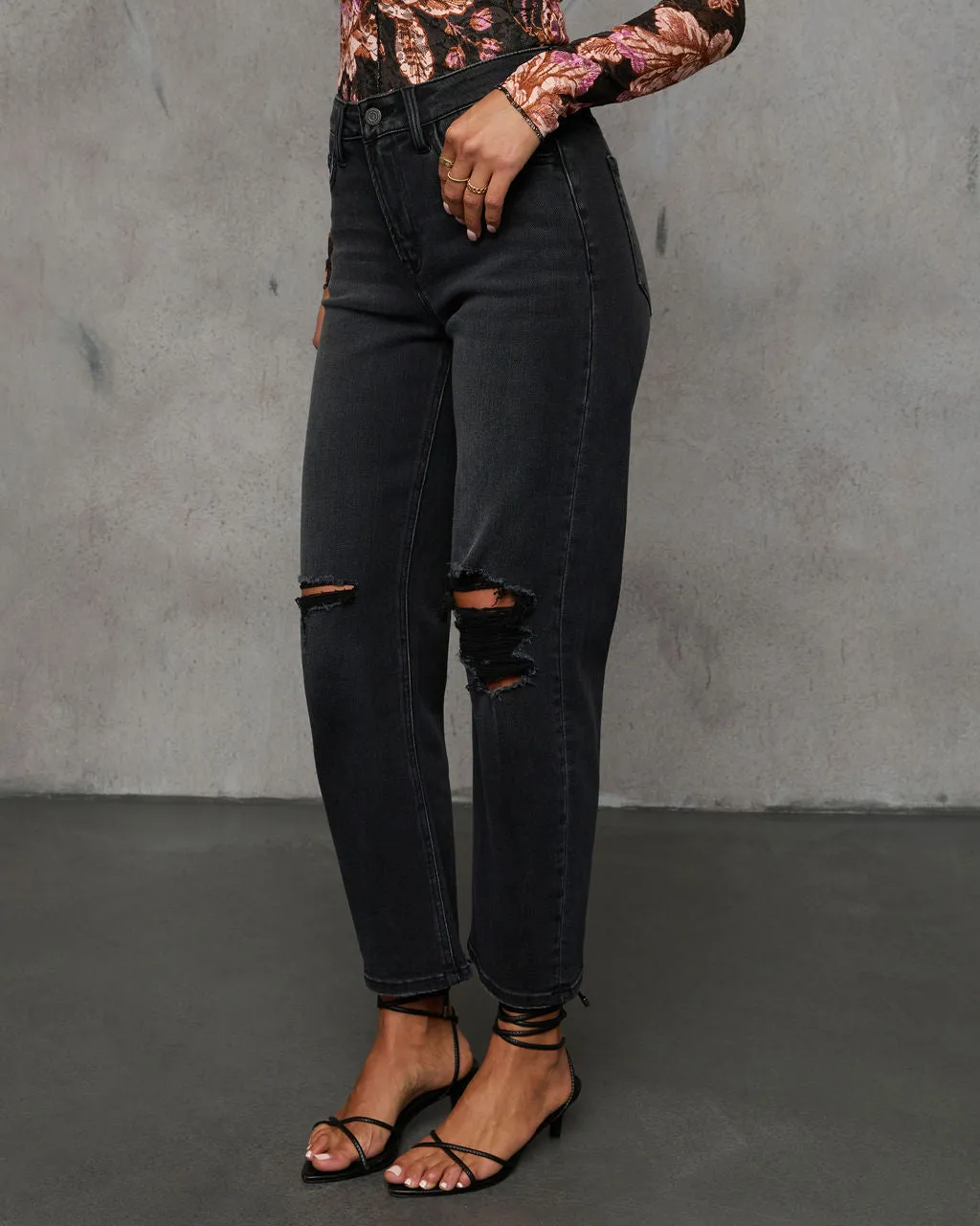 Raylene High Rise Wide Leg Denim