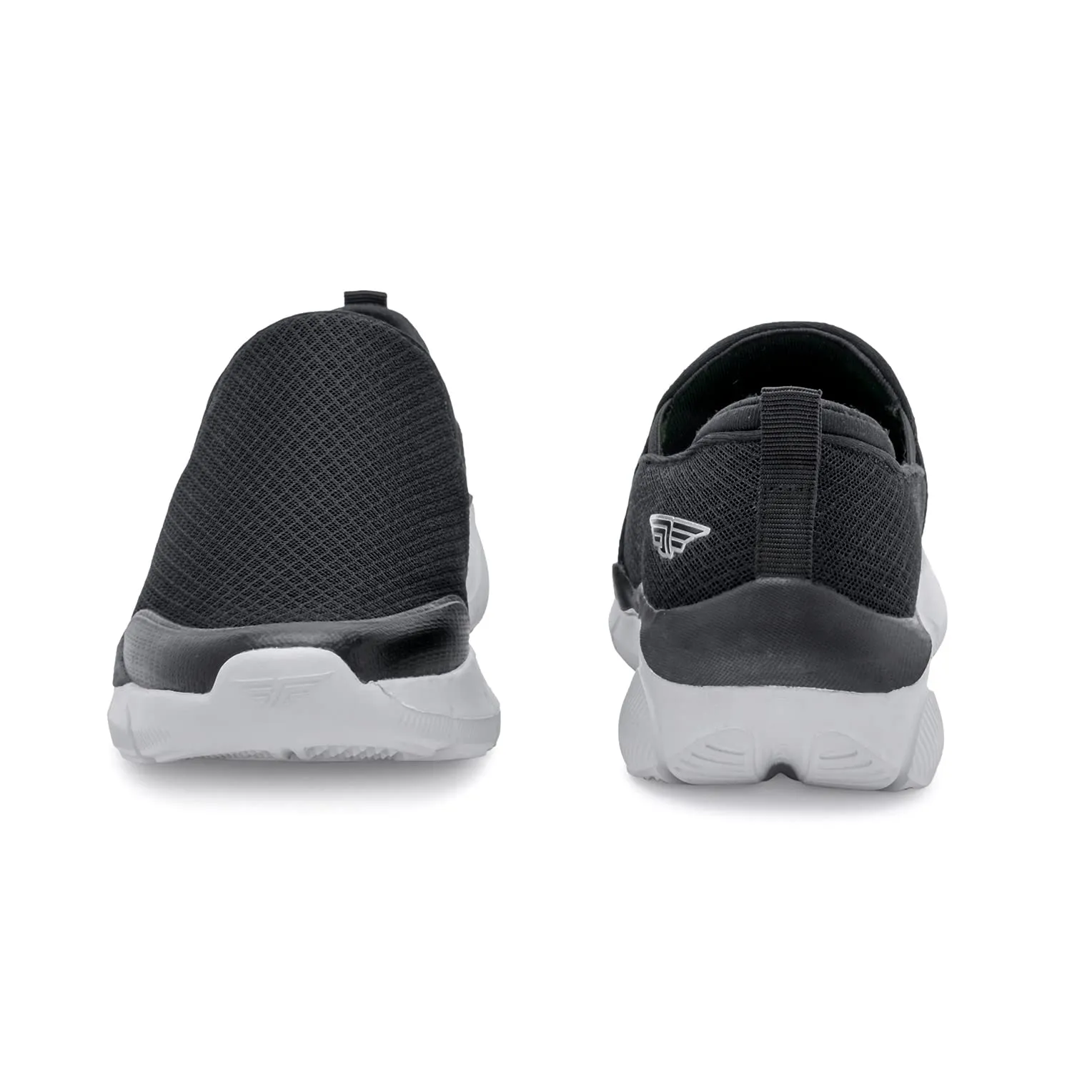 Red Tape Sports Walking Shoes for Men | Comfortable Slip-On Black