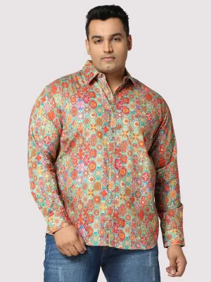 Repose Digital Printed Full Sleeve Men's Plus Size