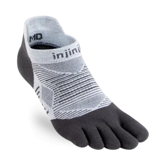 Run Lightweight No Show Ankle Socks - by Injinji