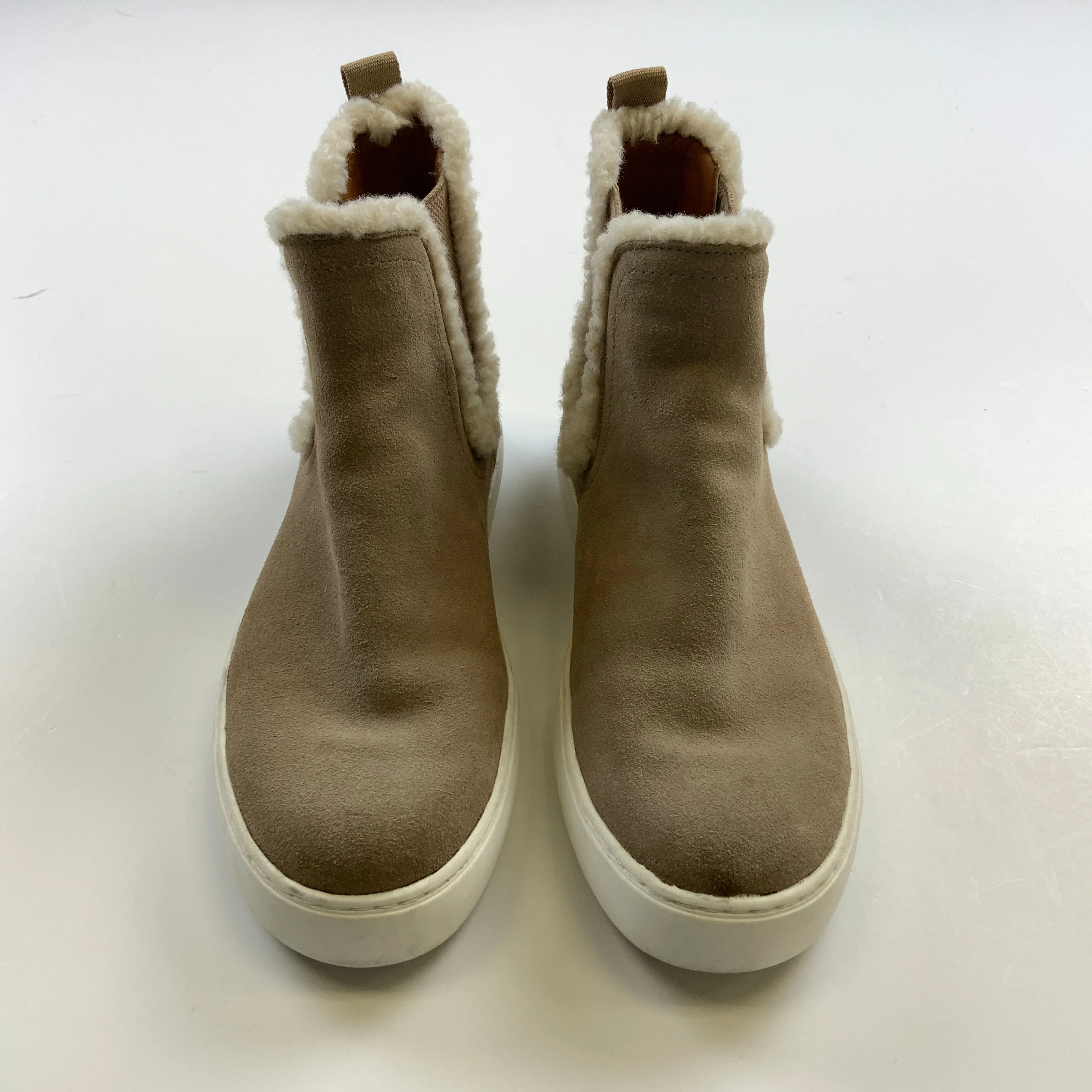 Shoes Sneakers By Lucky Brand In Taupe, Size: 9