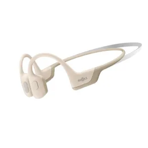 Shokz Openrun Pro Headphones Wireless Ear-Hook Sports Bluetooth Beige