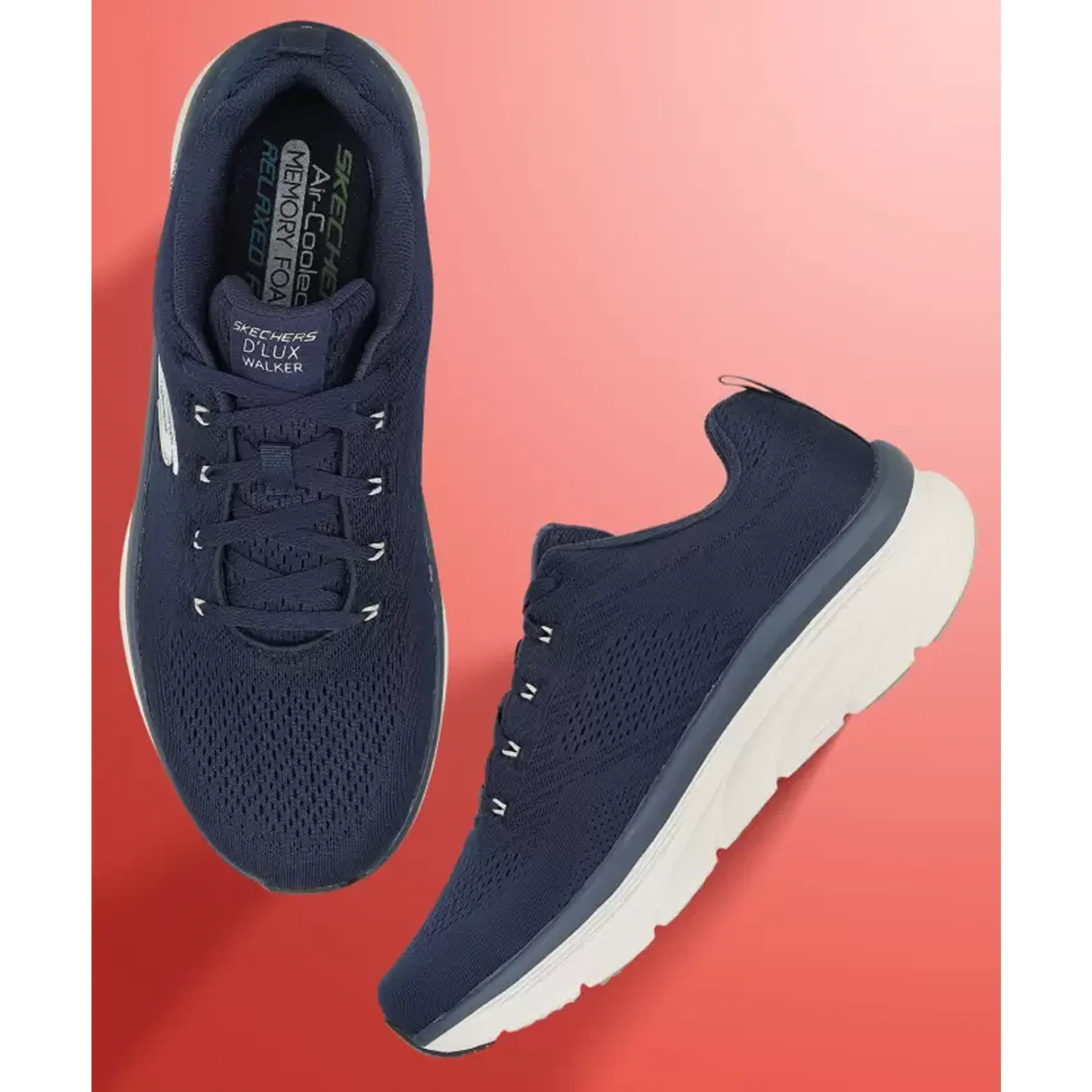 SKECHERS D'LUX WALKER - MEERNO (232364-NVY)