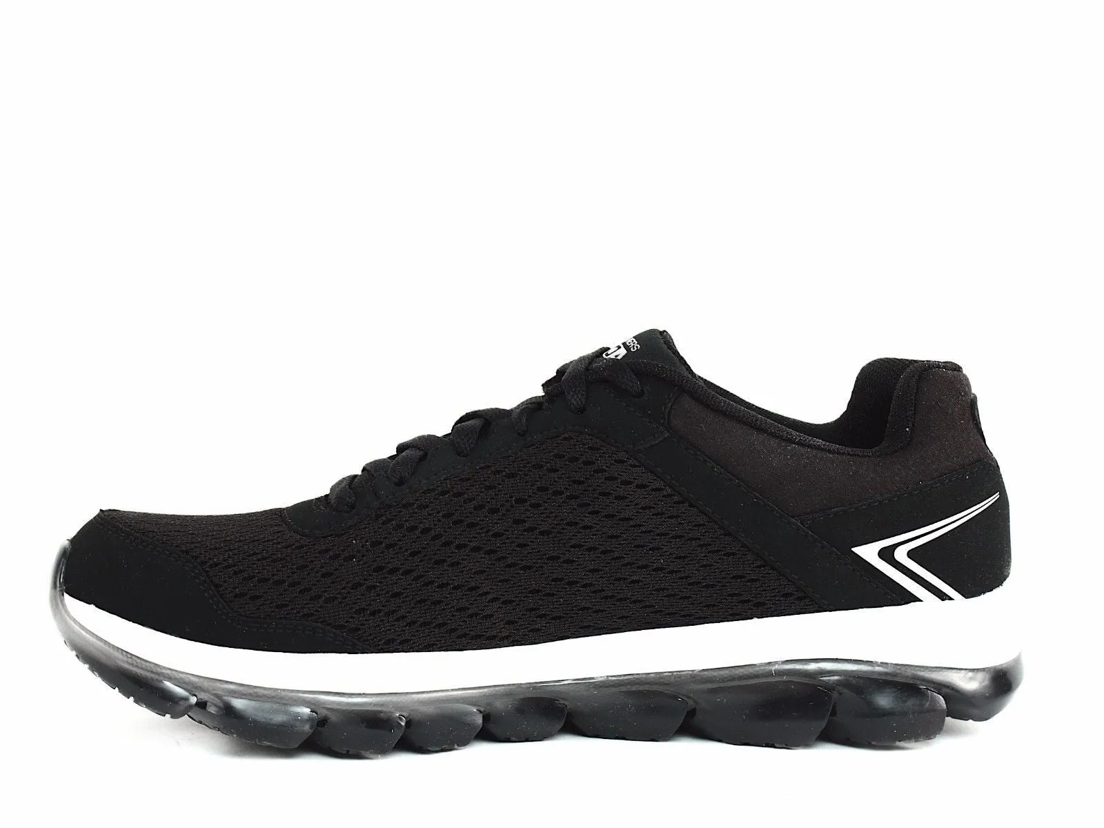 Skechers Go Air Men's Athletic Walking Running Casual Black Sneakers Shoes