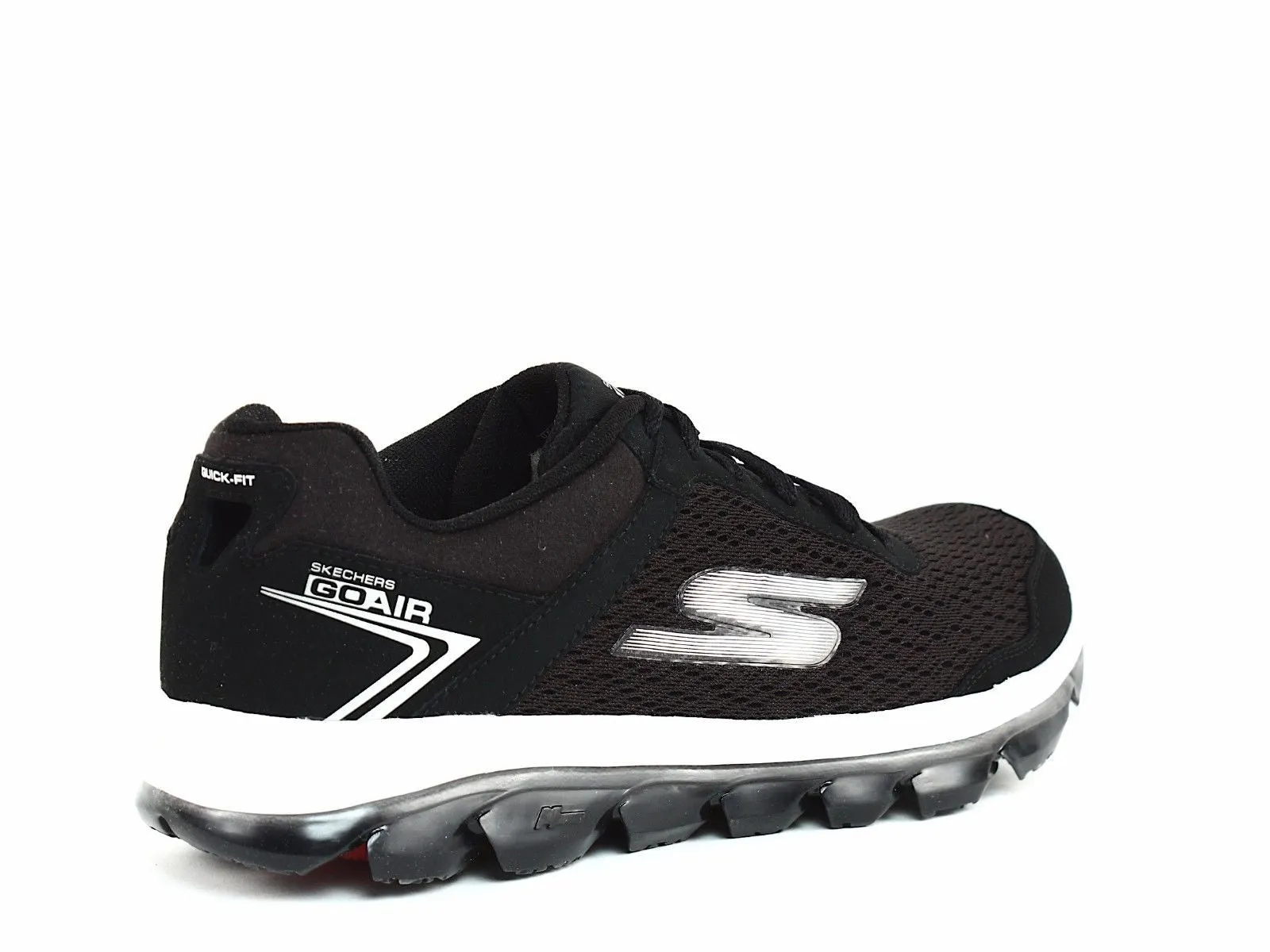 Skechers Go Air Men's Athletic Walking Running Casual Black Sneakers Shoes