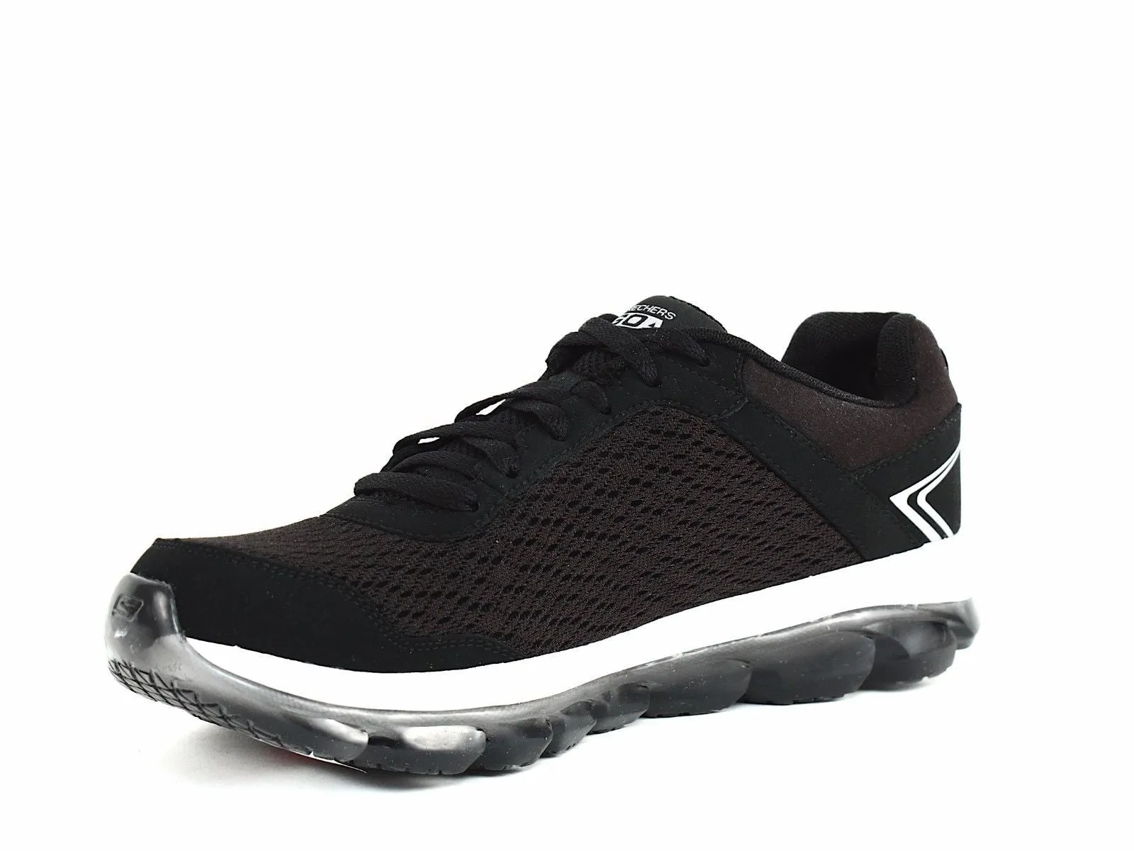 Skechers Go Air Men's Athletic Walking Running Casual Black Sneakers Shoes