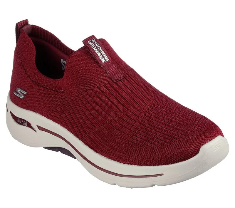 SKECHERS GO WALK ARCH FIT - ICONIC - 124409 - BURG