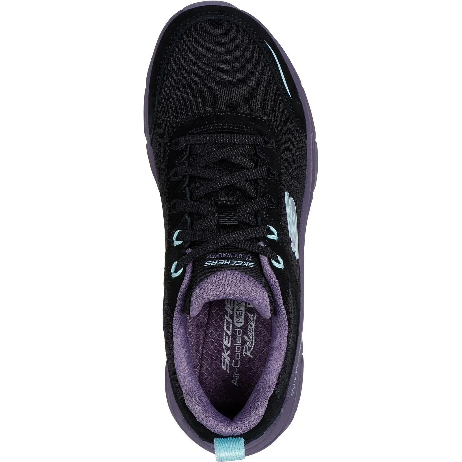 Skechers Womens D'Lux Walker 2.0 Memory Foam Trainers