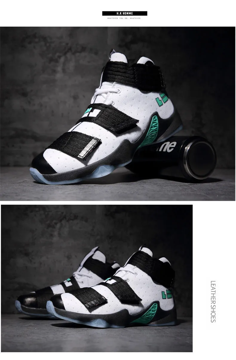 Spring new fashion shock absorption casual basketball shoes - Men's Shoes