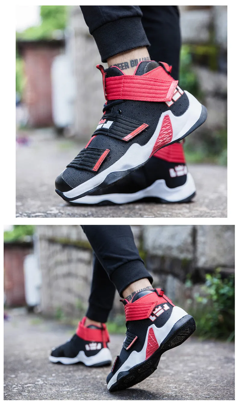 Spring new fashion shock absorption casual basketball shoes - Men's Shoes