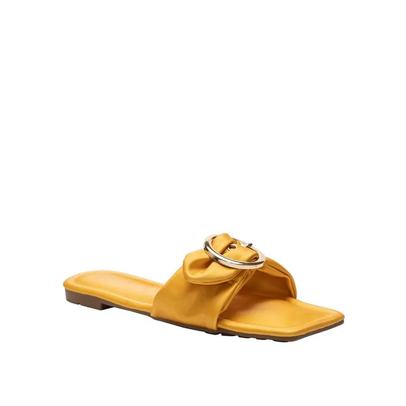 Square Toe Flat Sandals