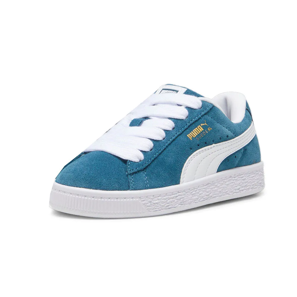 Suede XL Lace Up Sneakers (Little Kid-Big Kid)