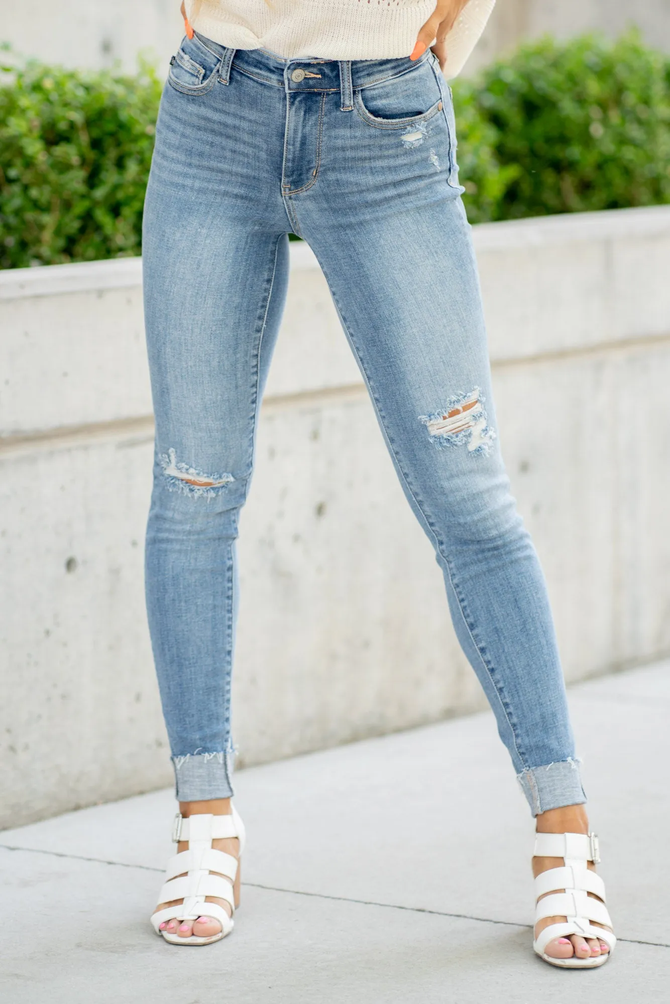 Summer BB Mid Rise Skinny Regular & Plus Sizes