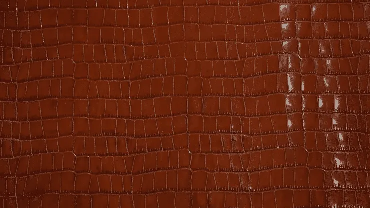 Sydney Crocodile Embossed Cowhide