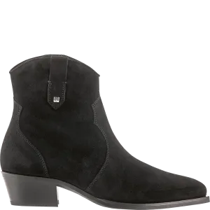 Tate Cowboy Style Boots Black