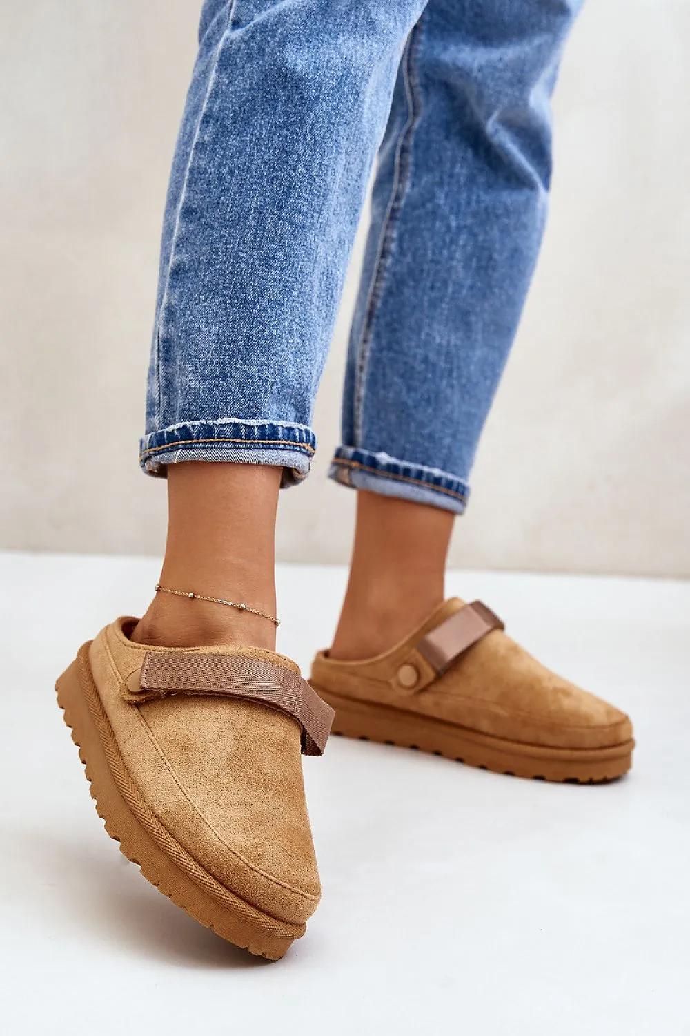 TEEK - Band Strap Slip On Slippers