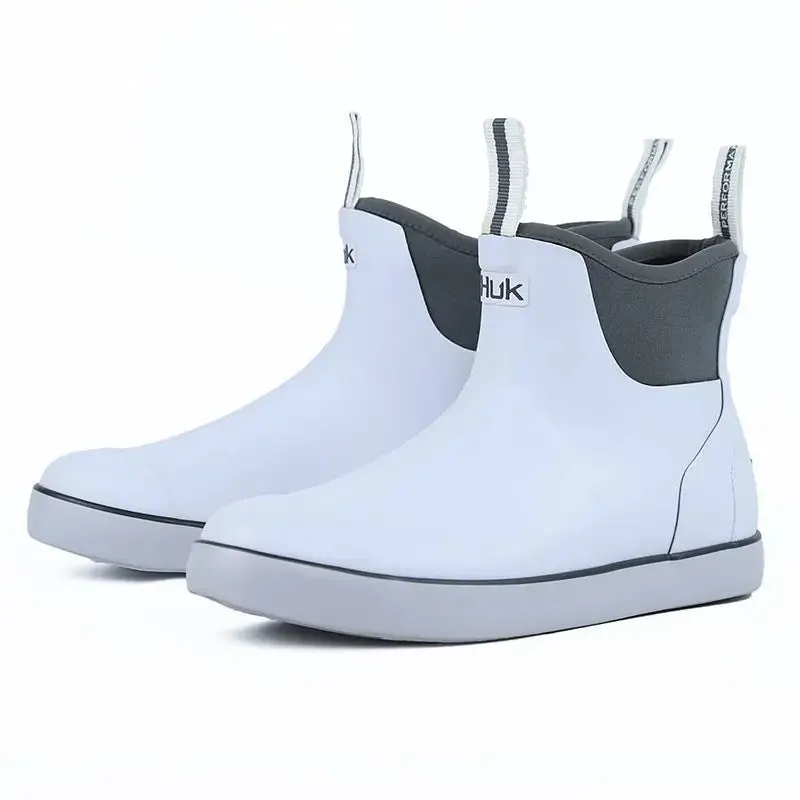 TEEK - Mens Back Tab Non-Slip PVC Rainboots