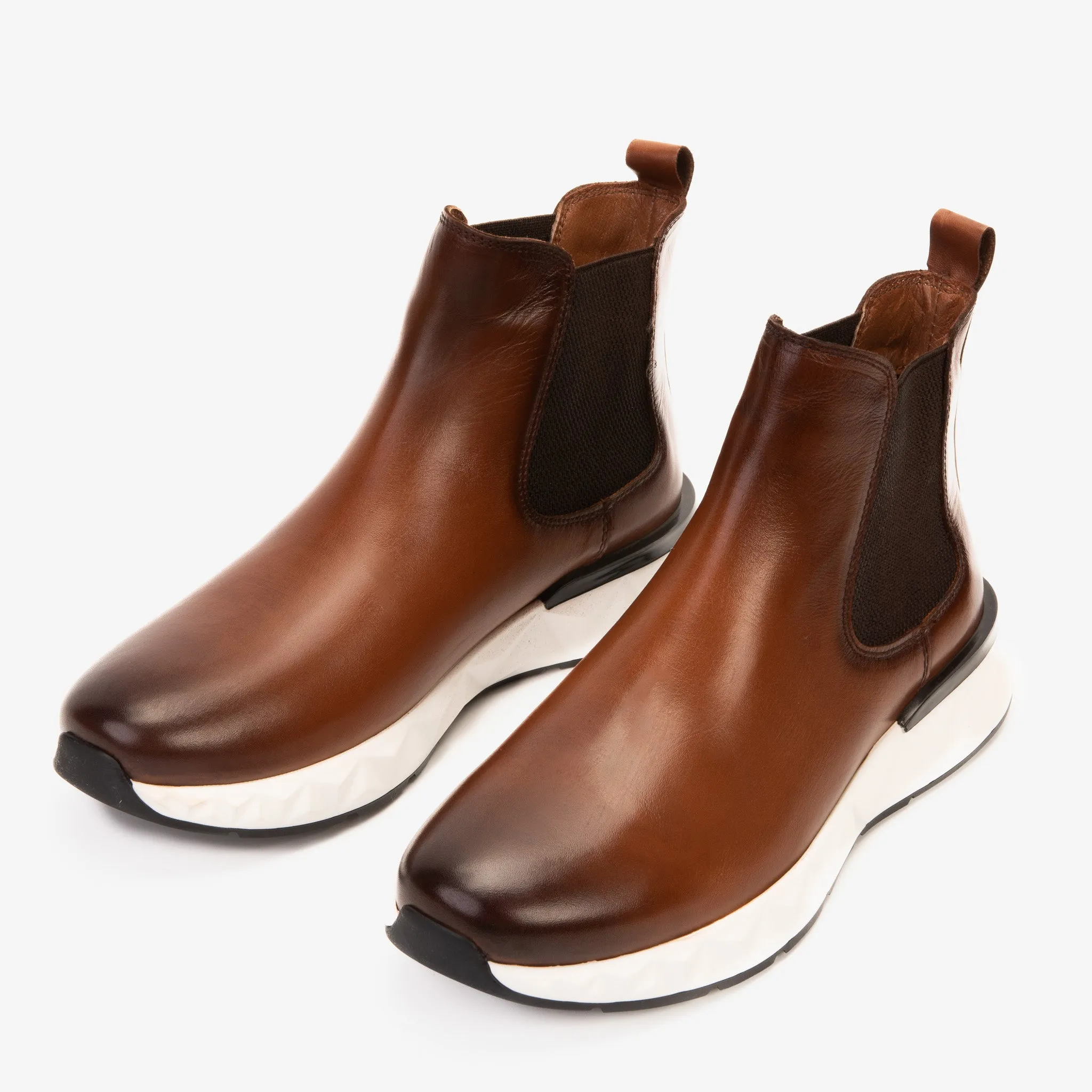 The Apex Tan Leather Men Boot