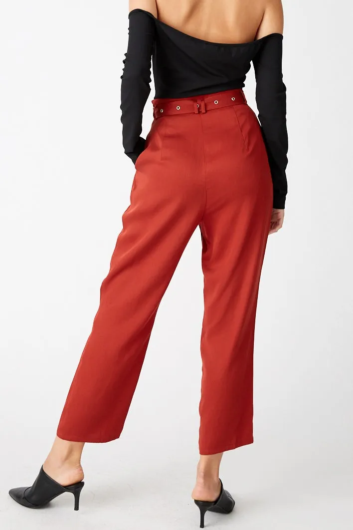 Third Form WOMENS SKY HIGH TROUSER RUST...Last Ones Available