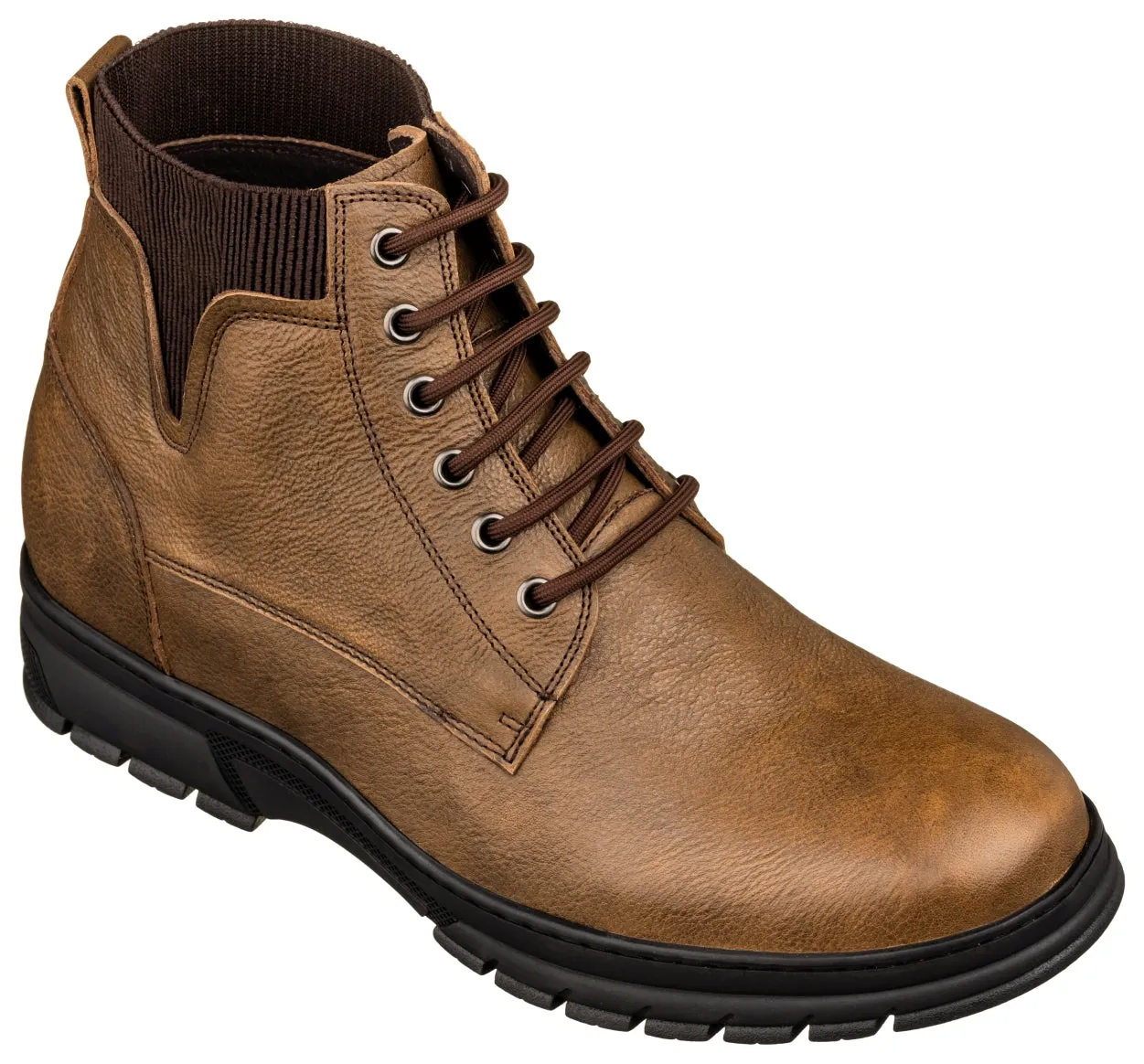 TOTO - K84017 - 2.8 Inches Taller (Khaki) - High Top Work Boots