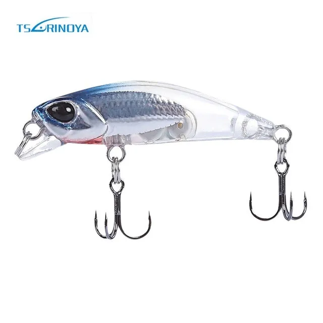 TSURINOYA DW29 Outdoor 42MM Fishing Lure Soft Baits  Hard Fishing Lure Crank Bait 10 Colors Fish Lures 3D Eyes Lures