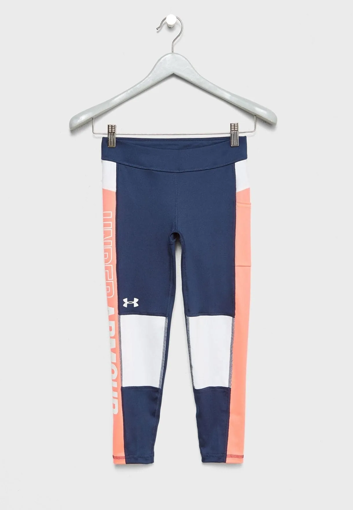 Under Armor Youth Colour Block Cropped Leggings