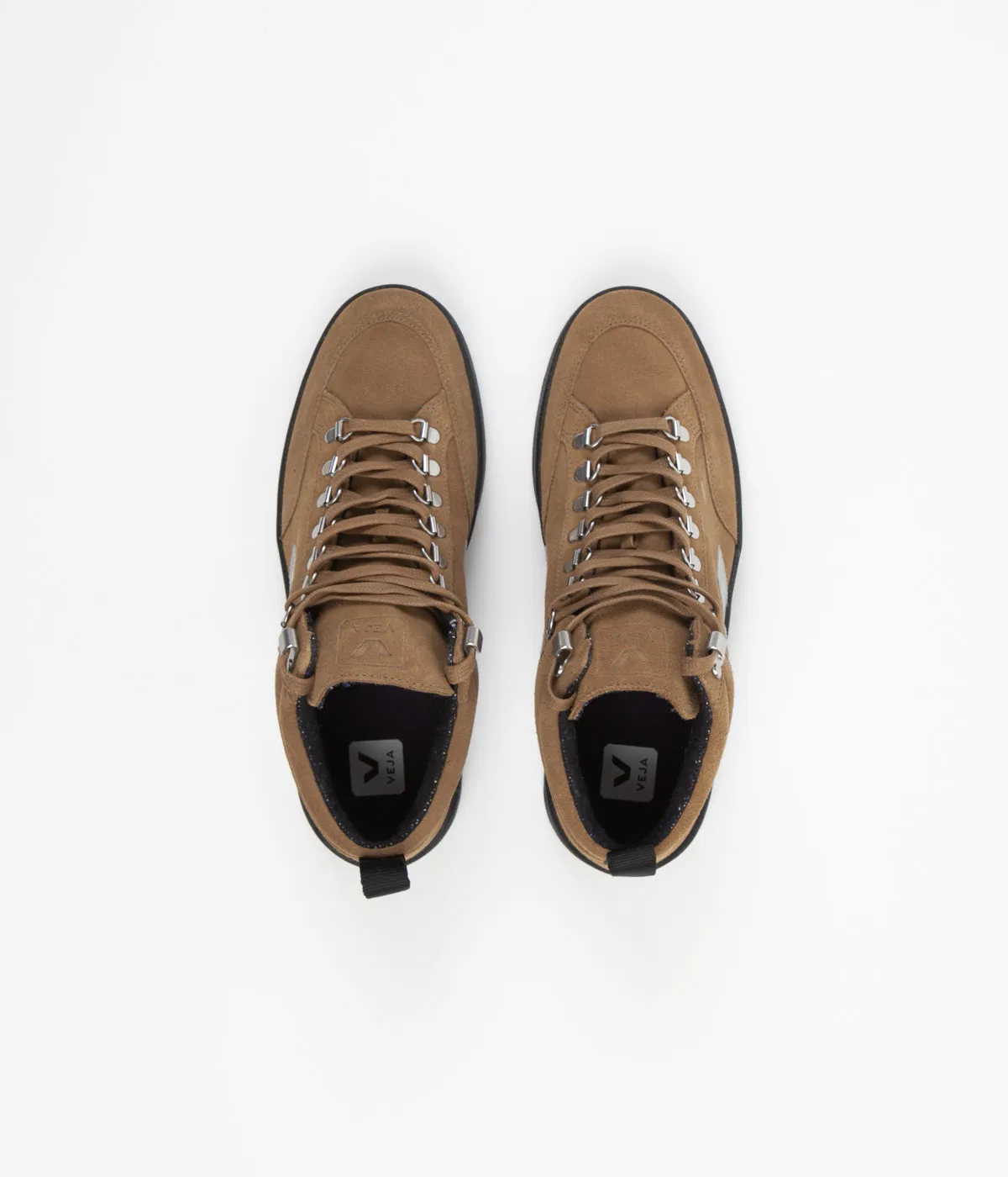 Veja Roraima Suede Shoes - Tent / Oxford Grey / Black Sole