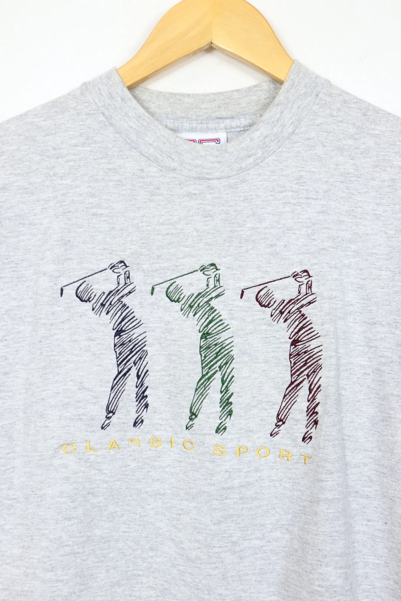 Vintage Embroidered Golf Tee