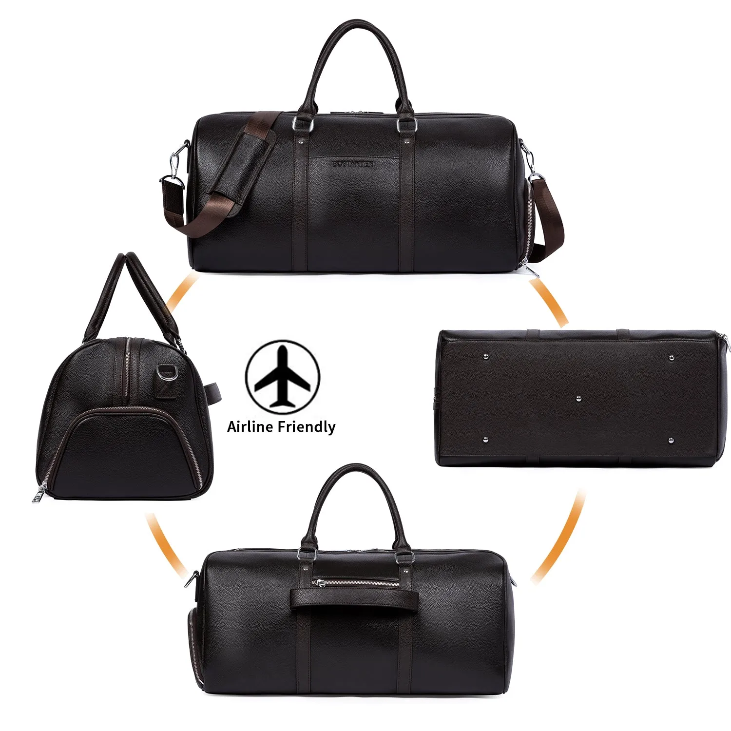 Vixen Elegant and Durable: Leather Duffle Bag for All Adventures