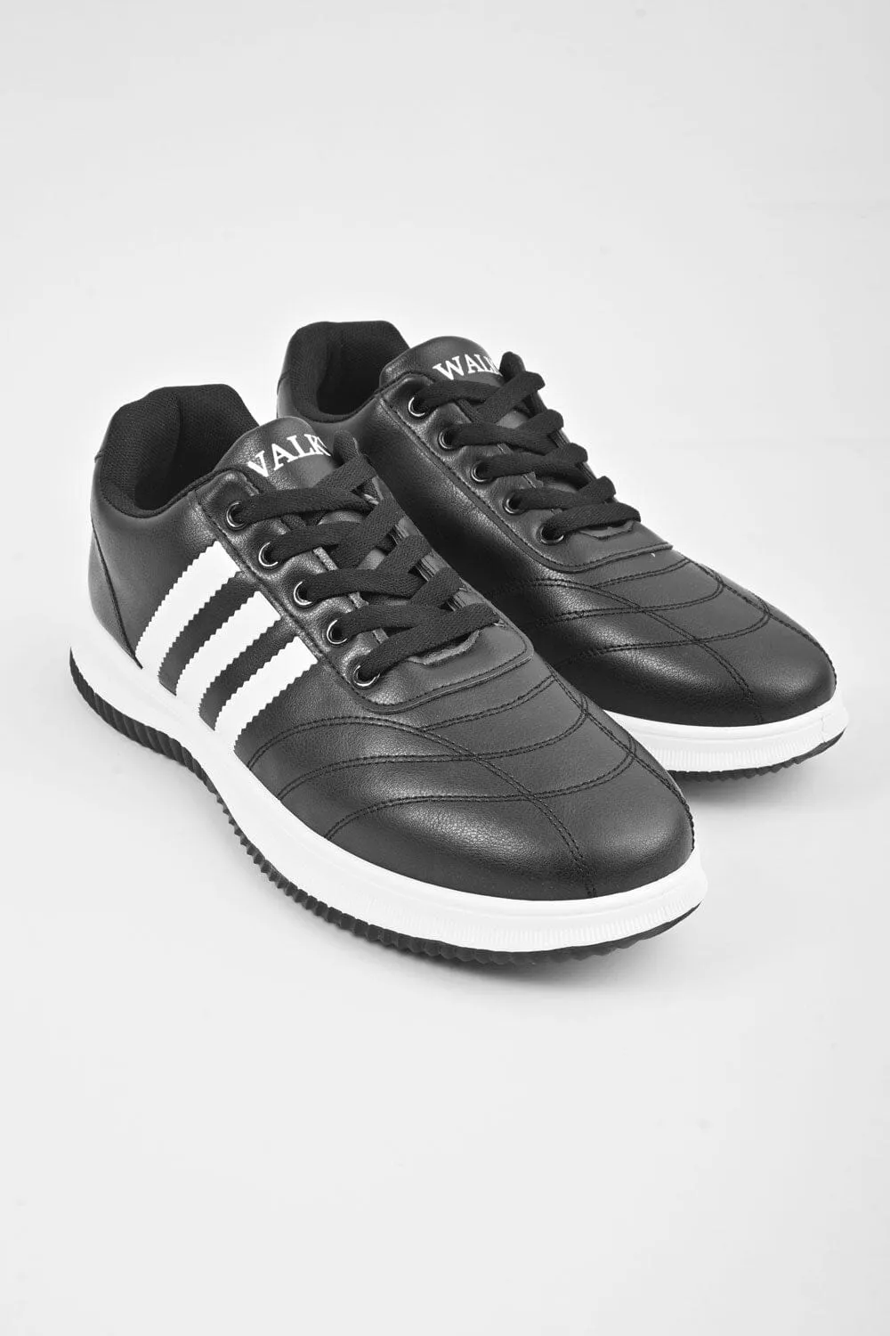 Walk Men's Contrast Stripes Style Sneaker Shoes