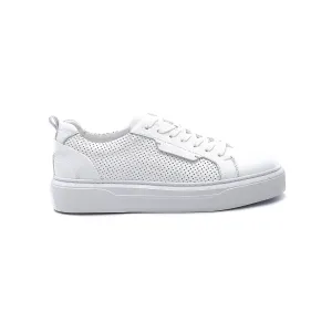 White Men Leather Sneaker