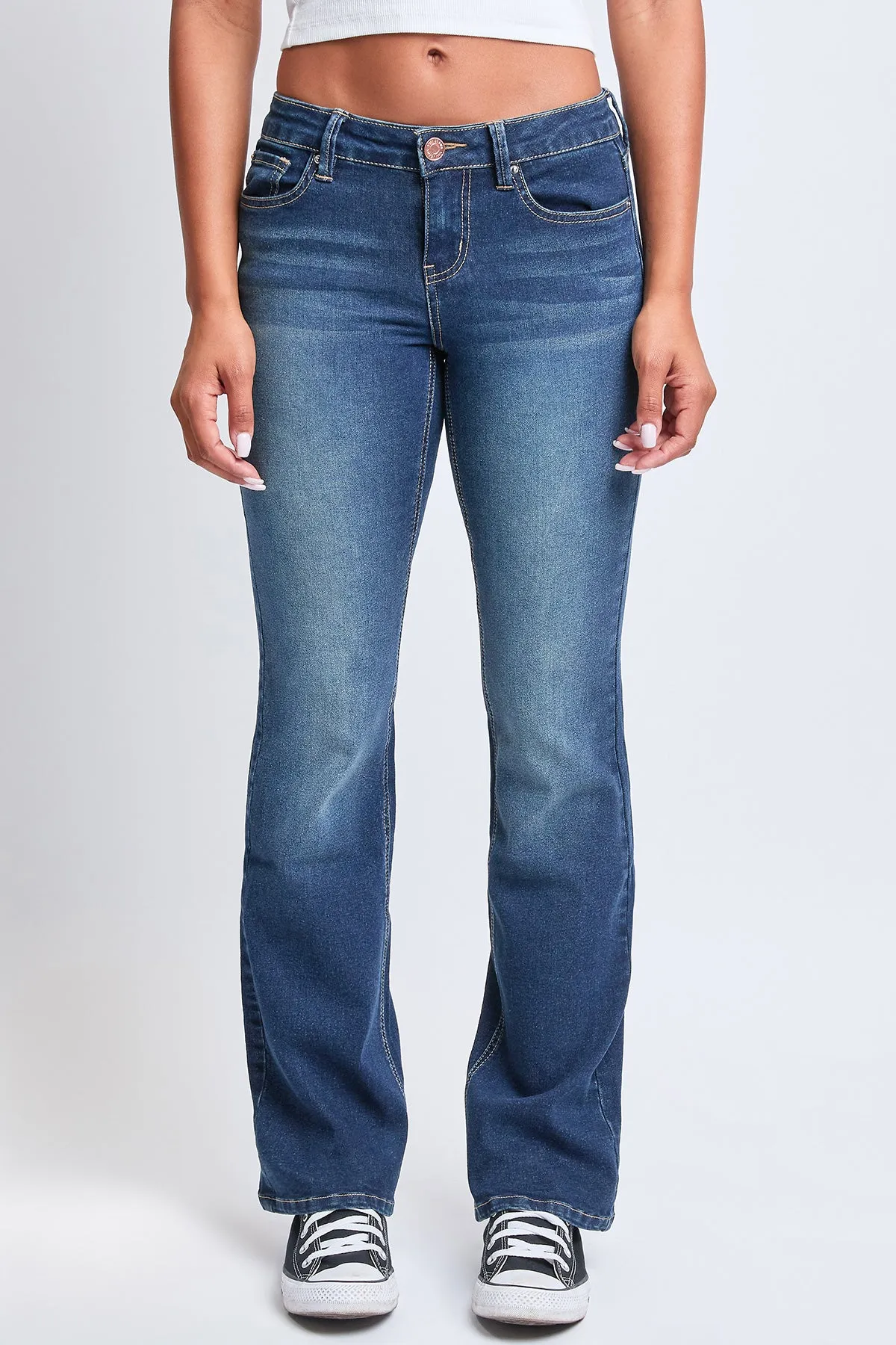 Women's Basic Low Rise Bootcut Jeans