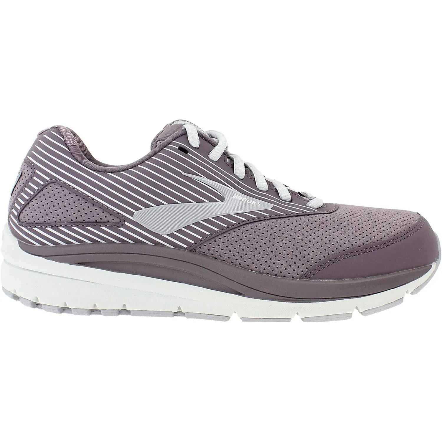 Women's Brooks Addiction Walker Shark/Alloy/Oyster Suede