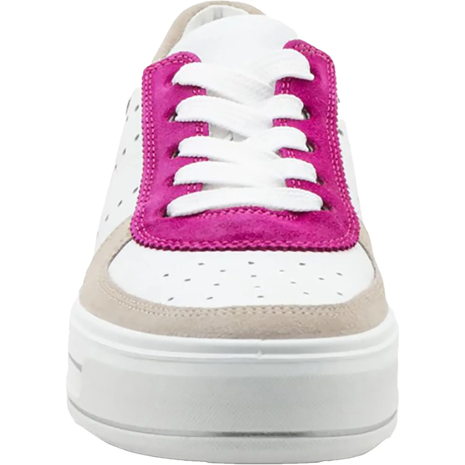 Women's Calgary Shell/White/Pink Leather