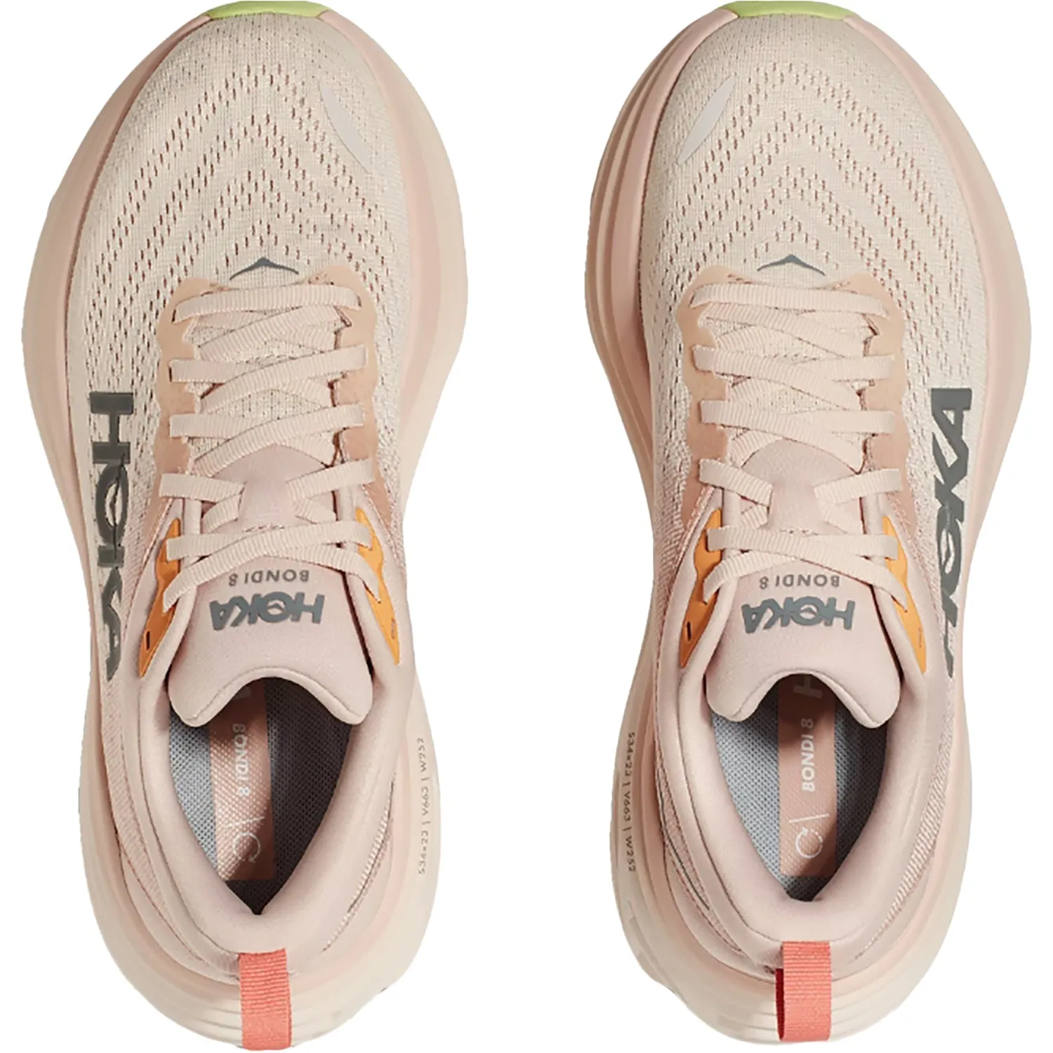 Women's Hoka Bondi 8 Cream/Vanilla Mesh