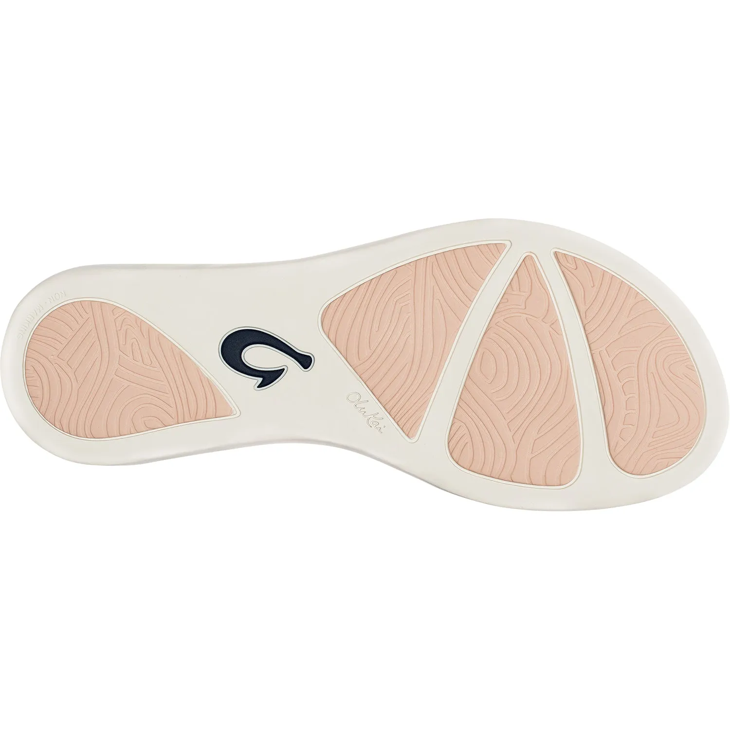 Women's OluKai Ho'opio Hau White/Hau Synthetic