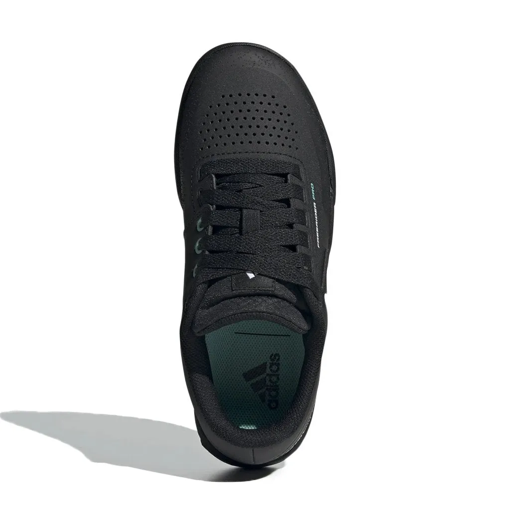 Women's Shoes Five Ten Freerider Pro Flat - Black/White/Mint