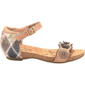 Women's Spring Step Meliza Tan Multi Leather