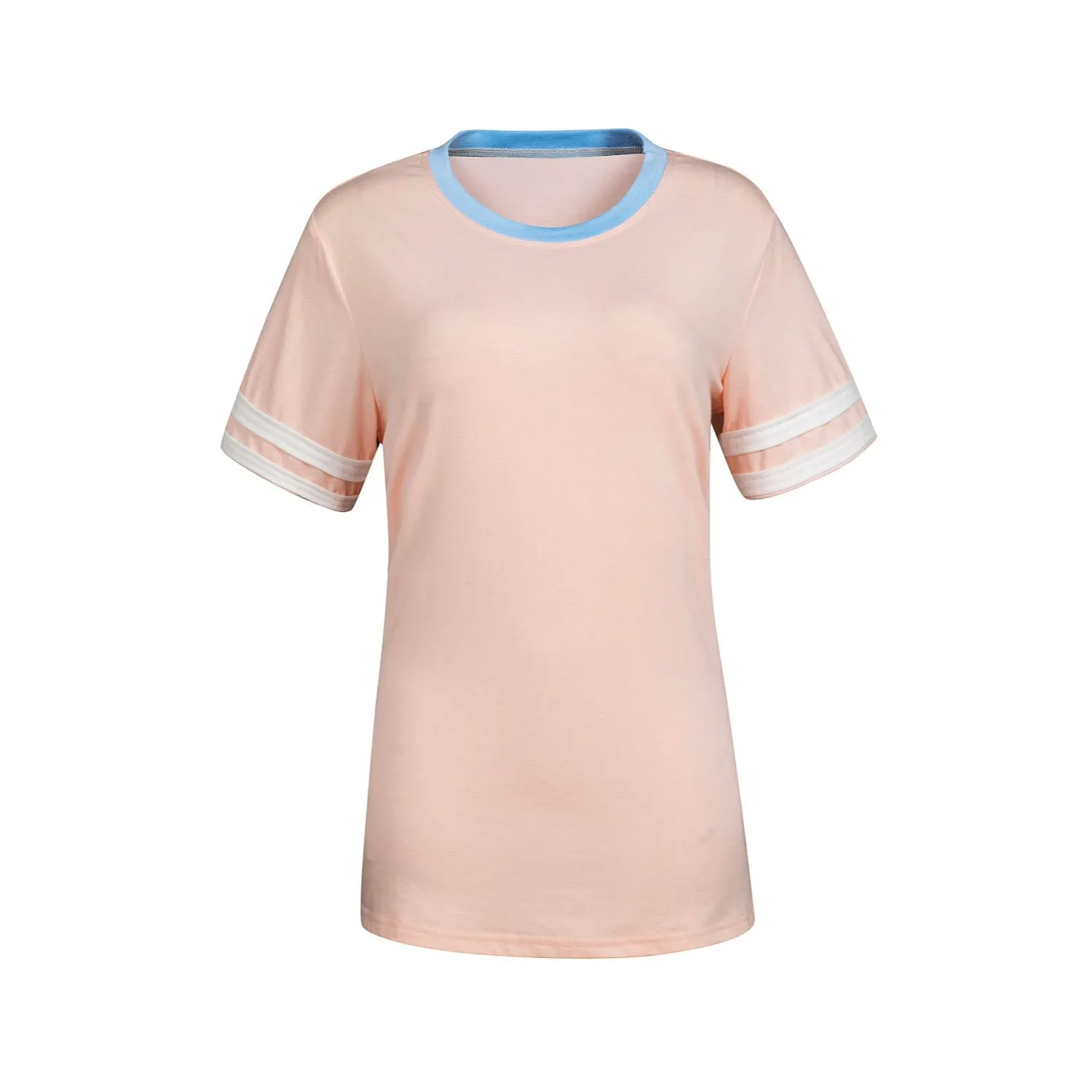 Women's Ultra Light Short Sleeve Tee - Crewneck Summer Tops